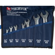 Набор рожковых ключей THORVIK OEWS007 52009 Набор рожковых ключей THORVIK OEWS007 52009