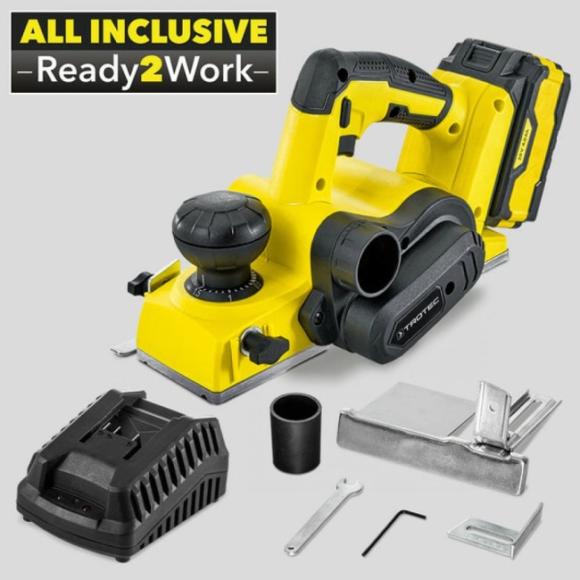 Аккумуляторный рубанок TROTEC PPLS 10-20V 4450000110