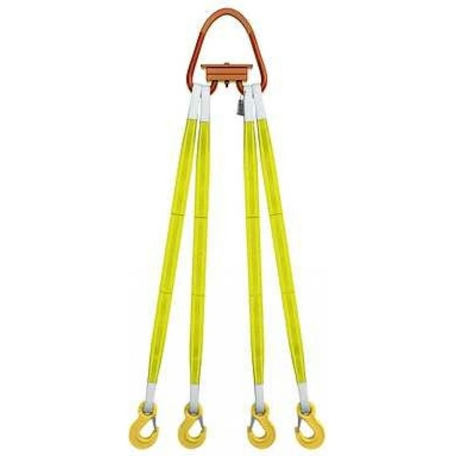 Четырехветвевой текстильный строп КантаПлюс 4СТ-8,0/8,0м