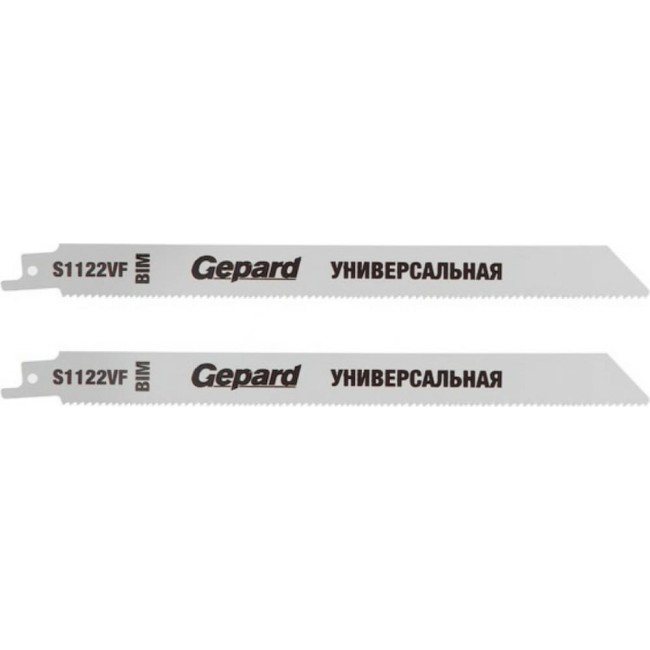 Пилка сабельная по дереву с гвоздями Gepard GP0626-25