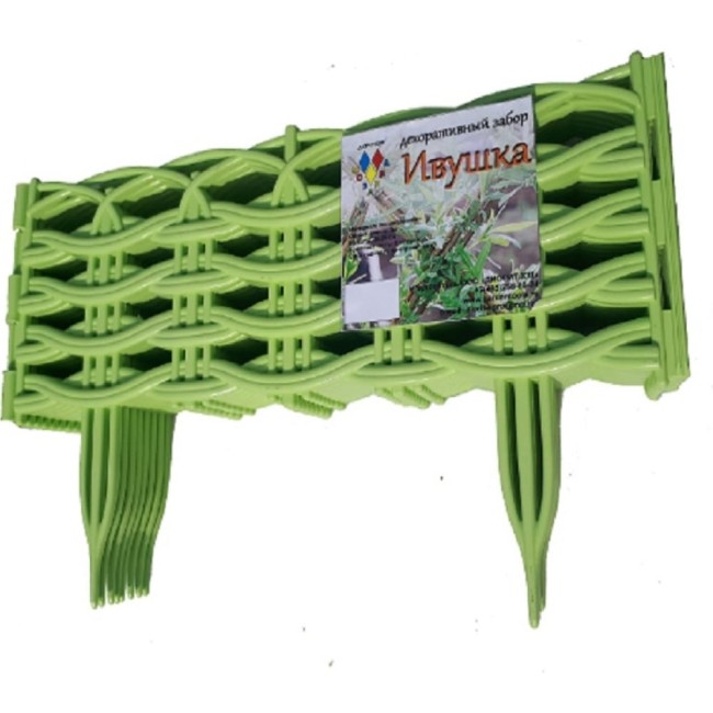 Декоративный забор Дачная мозаика Ивушка 15004