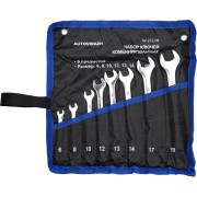Набор комбинированных ключей AUTOVIRAZH AV-212208 Набор комбинированных ключей AUTOVIRAZH AV-212208