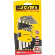 Имбусовые ключи STAYER MASTER 2740-H9 Имбусовые ключи STAYER MASTER 2740-H9