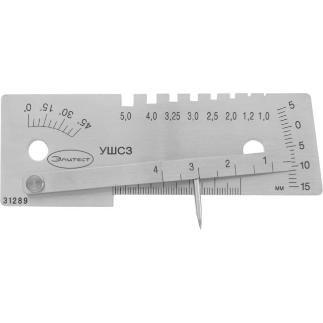 Универсальный шаблон сварщика Элитест ушс-3 00107396п