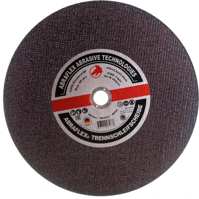 Круг отрезной по металлу Abraflex А355352540