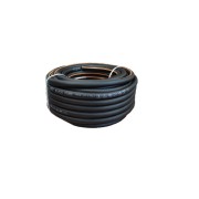 Противоскручивающийся трехслойный армированный шланг GLQ BLACK PURE .BP 1/2" 25m Противоскручивающийся трехслойный армированный шланг GLQ BLACK PURE .BP 1/2" 25m