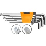 Набор шестигранников INGCO INDUSTRIAL HHK12091 Набор шестигранников INGCO INDUSTRIAL HHK12091