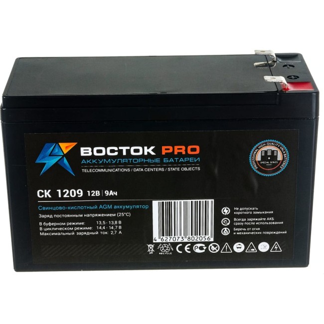 Аккумуляторная батарея Восток СК СК 1209