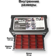 Ящик для инструментов Keter DRAWERS TOOL CHEST SYSTEM 17199302