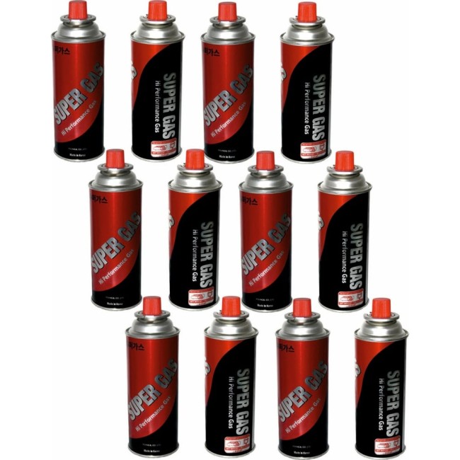 Газовый всесезонный цанговый баллон для портативных газовых приборов SUPER GAS 2711139712