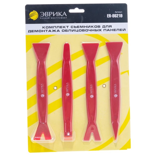 Набор съемников для демонтажа облицовочных панелей Эврика ER-86219