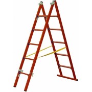 Универсальная двухсекционная диэлектрическая лестница-стремянка Диэлектрик ССД-У 2х9 Д286672 Универсальная двухсекционная диэлектрическая лестница-стремянка Диэлектрик ССД-У 2х9 Д286672