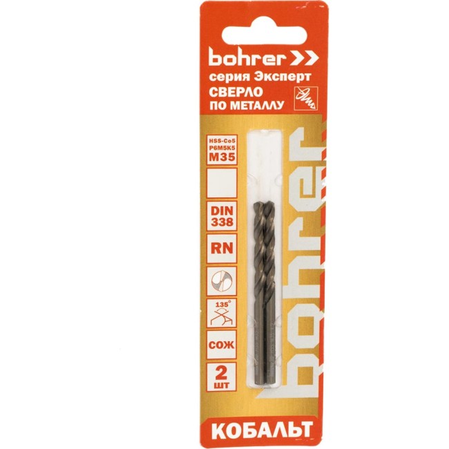 Сверло по металлу Bohrer Эксперт 31530050