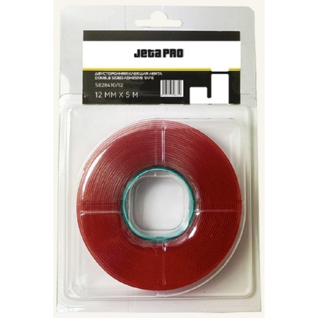 Двухсторонняя пенакриловая лента для постоянной фиксации Jeta PRO 582841012 5828410/12