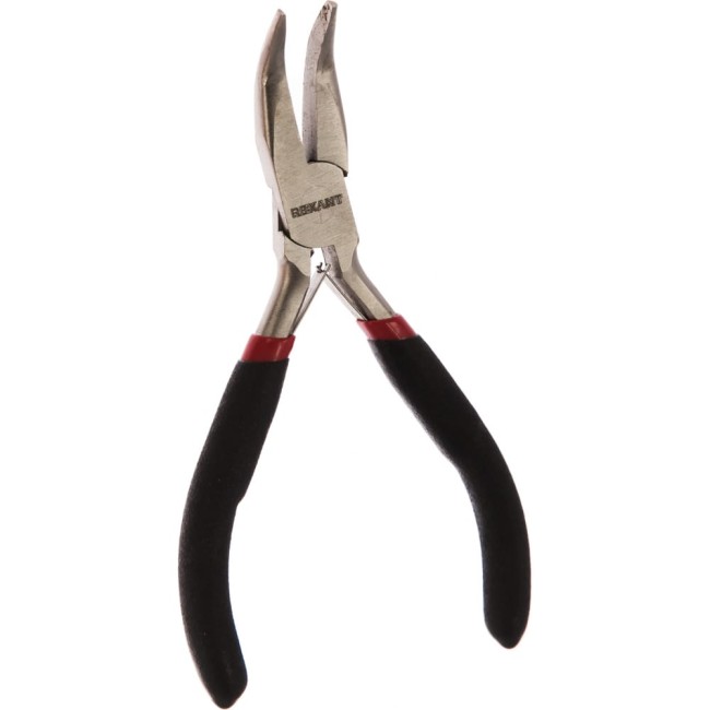 Изогнутые мини тонкогубцы REXANT 12-4603