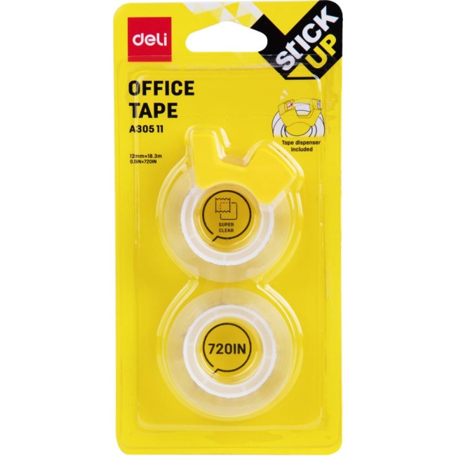 Канцелярская клейкая лента DELI 1176683