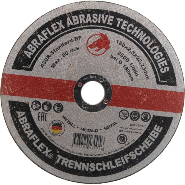 Круг отрезной по металлу Abraflex А180252223