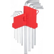 Набор г-образных шестигранных удлиненных ключей INTERTOOL HT-0602 Набор г-образных шестигранных удлиненных ключей INTERTOOL HT-0602