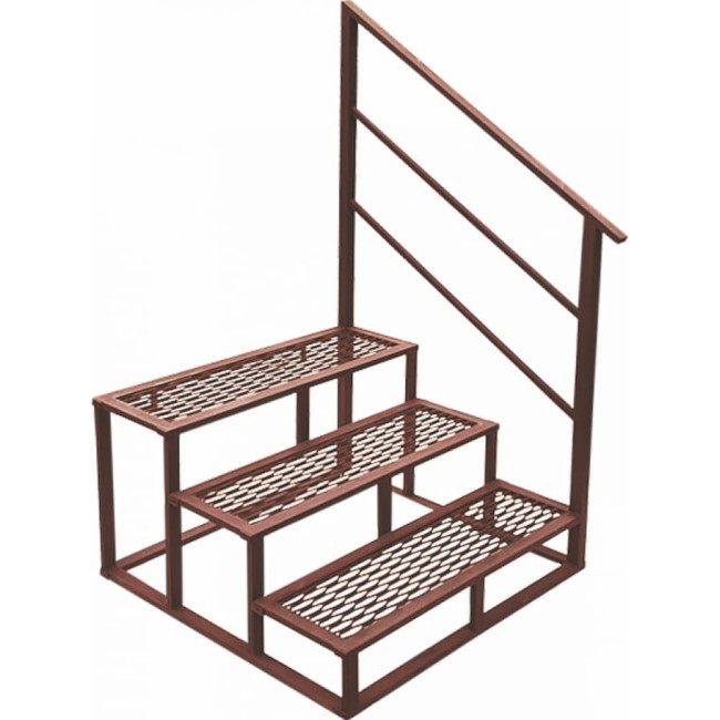 Лестница УЛИЧНЫЕ ЛЕСТНИЦЫ Медиум MP-MDM-3-PVL-PP-K