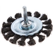 Дисковая витая щетка для дрели АТАКА №086 1307506135 22390 Дисковая витая щетка для дрели АТАКА №086 1307506135 22390