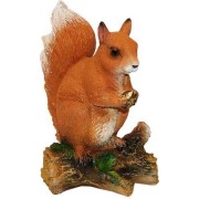 Садовая фигура ФлораПласт Белочка с орешком на пеньке маленькая 67808 Садовая фигура ФлораПласт Белочка с орешком на пеньке маленькая 67808