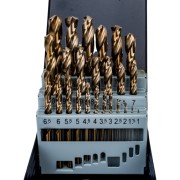 Набор спиральных сверл по металлу THORVIK TDBS25K5 Набор спиральных сверл по металлу THORVIK TDBS25K5