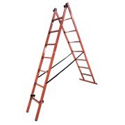 Универсальная двухсекционная диэлектрическая лестница-стремянка Диэлектрик ССД-У Д266491 Универсальная двухсекционная диэлектрическая лестница-стремянка Диэлектрик ССД-У Д266491