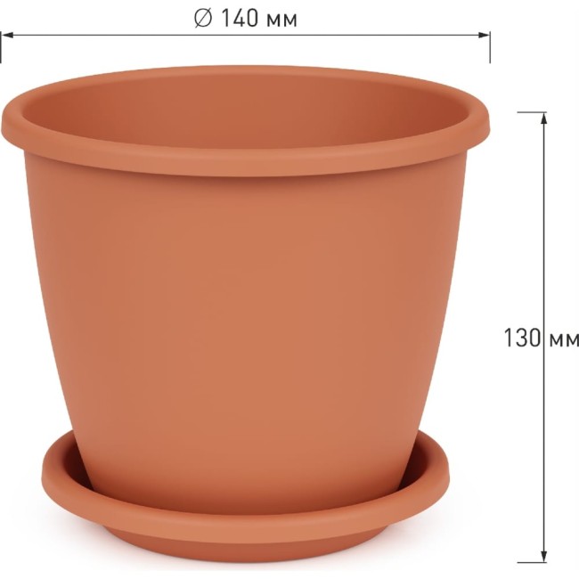 Цветочный горшок ЗПИ «Альтернатива» Афина М6488