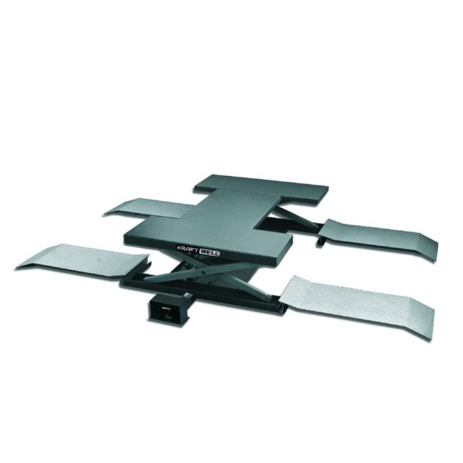 Пневматический напольный ножничный подъемник KraftWell KRW260B