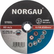 Отрезной диск по стали NORGAU NT-PRO 30 083307018 Отрезной диск по стали NORGAU NT-PRO 30 083307018