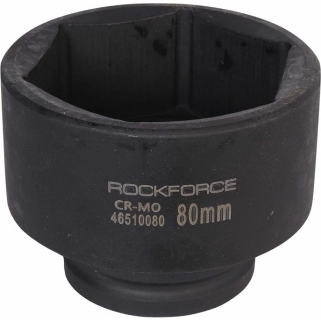 Ударная шестигранная удлиненная головка торцевая Rockforce RF-46510080