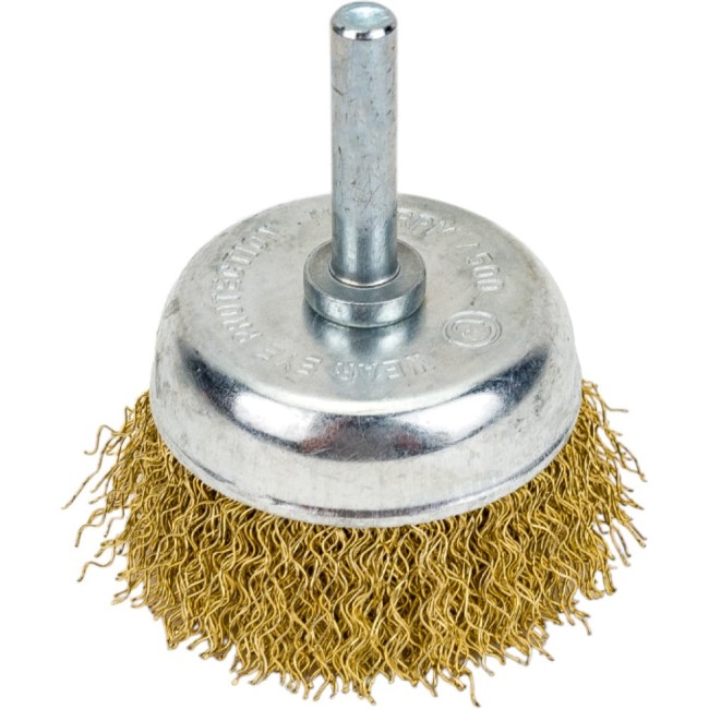 Латунная чашеобразная кордщетка для дрели Rockforce RF-BCR002(29062)