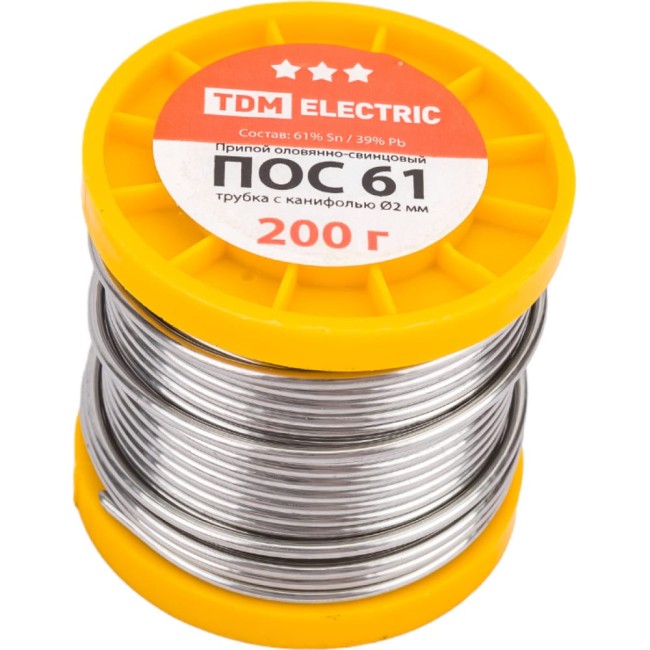 Припой TDM ПОС 61 серия Алмаз SQ1025-0308