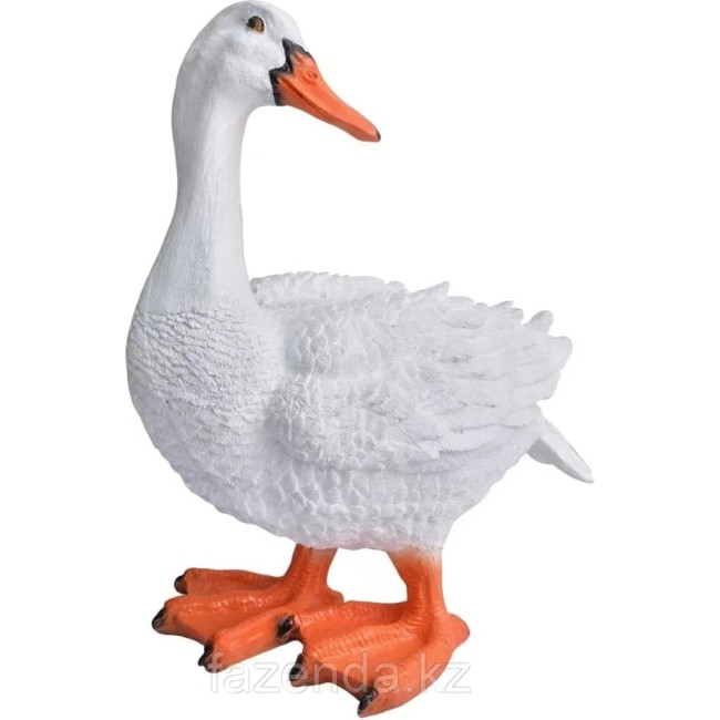 Садовая фигура ФлораПласт Гусь белый 16948
