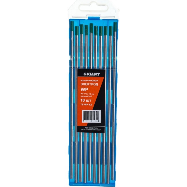 Вольфрамовые электроды Gigant WP-175 TE-WP-4,0