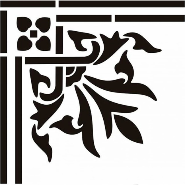 Виниловый трафарет STMDECOR Бетти WA-355