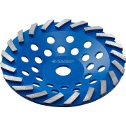 Сегментная алмазная чашка ЗУБР Профессионал Турбо 33370-180_z01 Сегментная алмазная чашка ЗУБР Профессионал Турбо 33370-180_z01