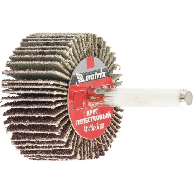 Лепестковый круг для дрели MATRIX 74167