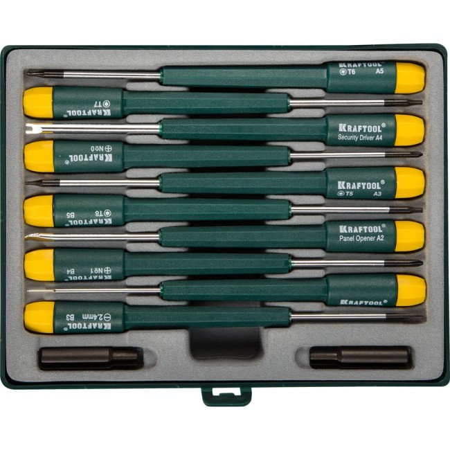 Набор отверток для ремонта мобильных телефонов KRAFTOOL 25616-H12